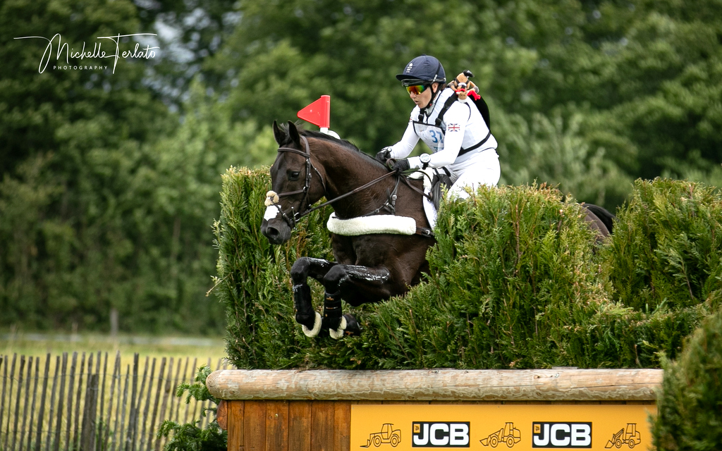 Laura Collett rides Dacapo on cross country for the CCIO4*-S eventing at CHIO Aachen 2024 | An Eventful Life