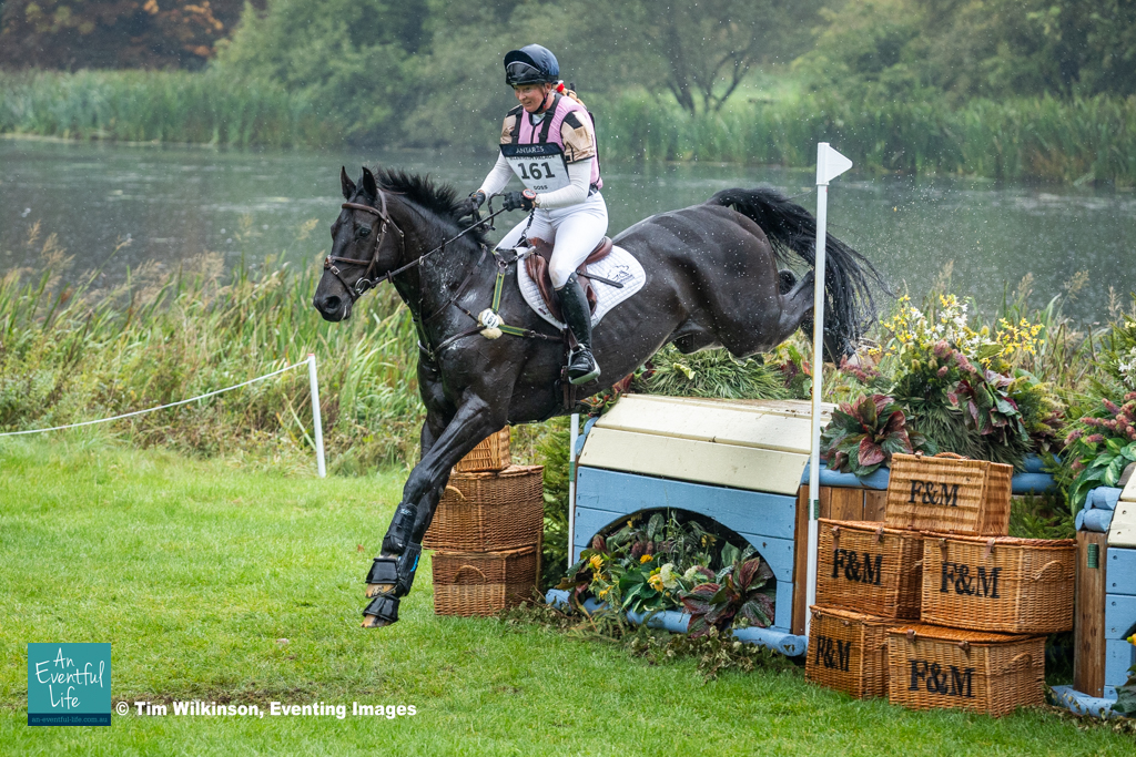 Georgie Goss rides Kojak on cross country for the CCI4*-S eventing at Blenheim Palace International Horse Trials 2024 | An Eventful Life