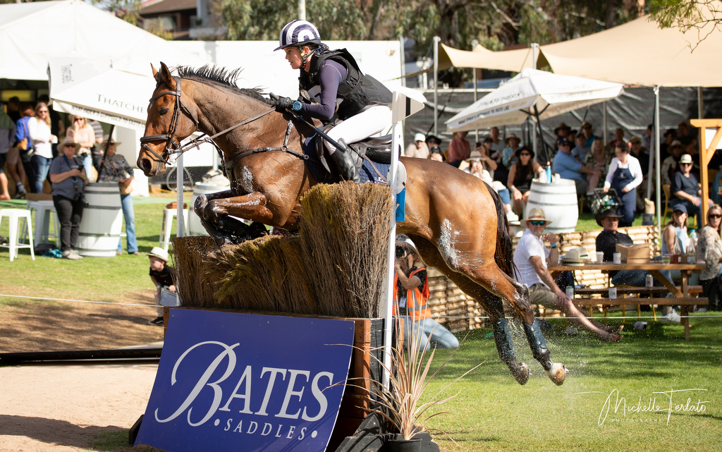 Sophia Hill and Humble Glory on cross country in the CCI5* eventing at Adelaide Equestrian Festival 2025 | An Eventful Life