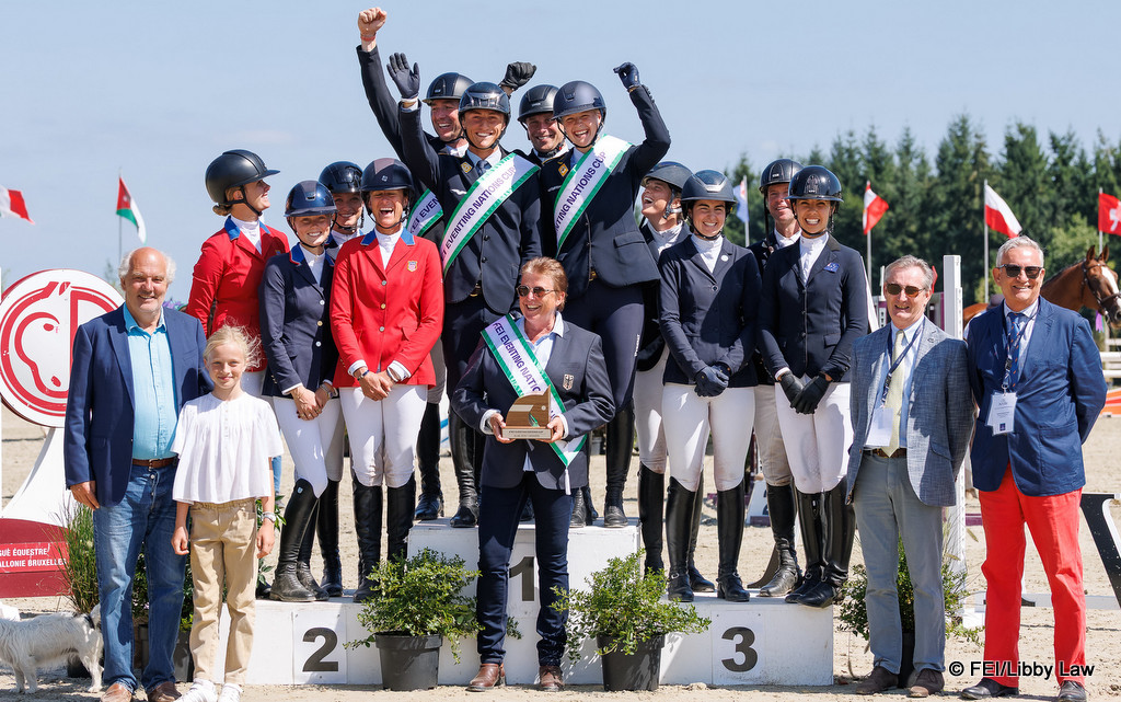 Australia on the podium in third place at the 2025 FEI Eventing Nations Cup in Arville (BEL) | An Eventful Life