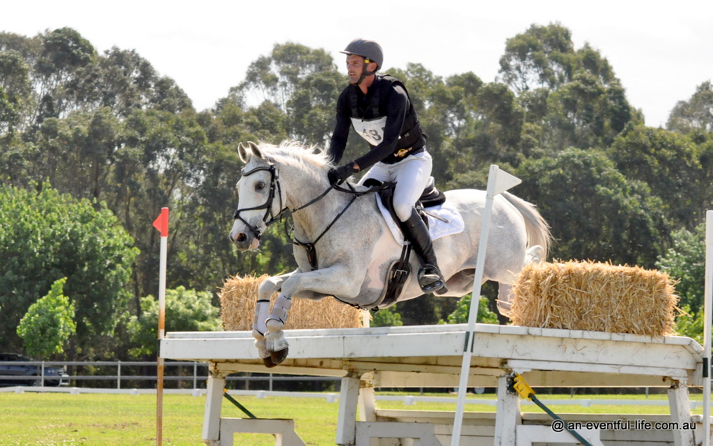 Andy Daines rides Hat Trick during the cross country for the CCI4*-S eventing at Equestriad CCI Horse Trials 2024 at Bicentennial Park, Camden | XC Video | An Eventful Life