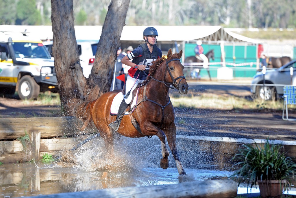 Robin Henry rides Rio De J on cross country of the EvA95 eventing at North West Equestrian Expo at Coonabarabran, NSW | XC Videos by An Eventful Life