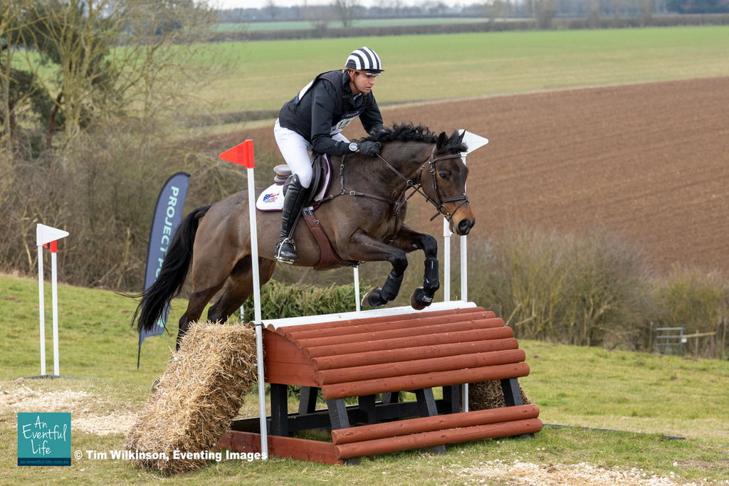 Jesse Campbell rides Fascinating Lily on cross country to win the BE100 Open eventing at Oasby (1) Horse Trials 7th March 2025 | An Eventful Life
