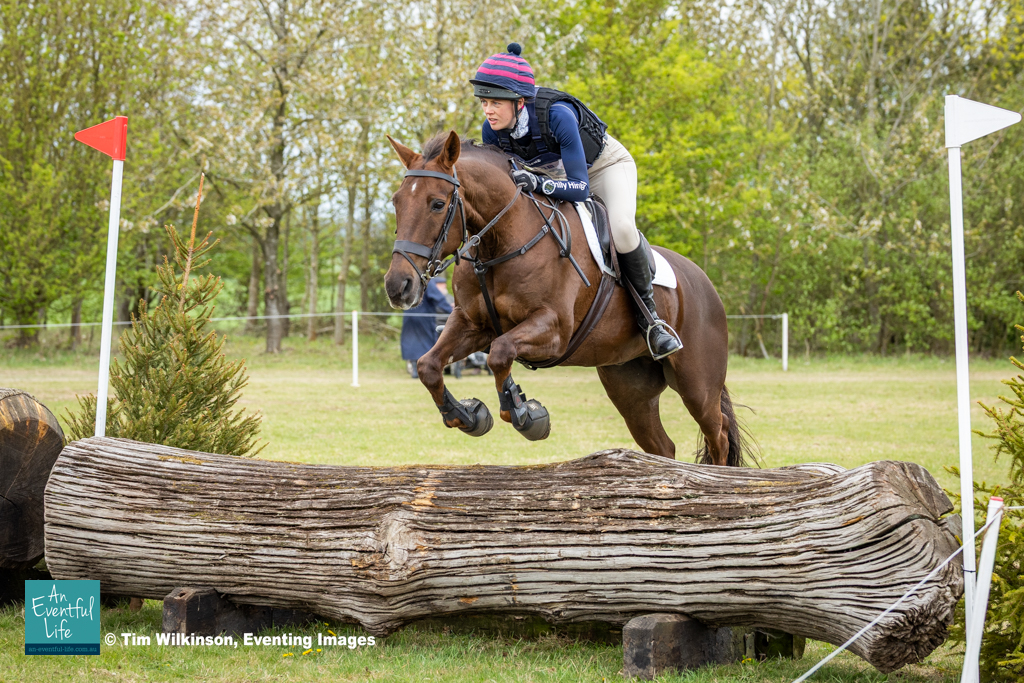 Emily HIngely rides Noble Topman on cross country to win the BE80 eventing at Oasby (2) Horse Trials 2025 | An Eventful Life