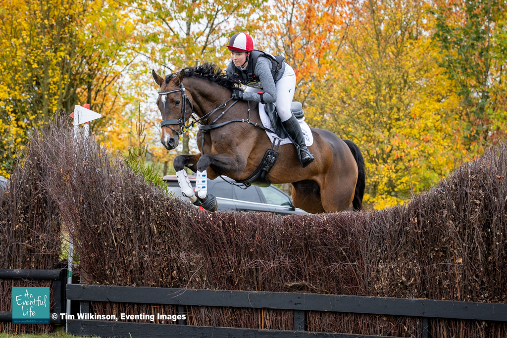 Isabel Finemore rides Ceralda on cross country at Oasby (3) Horse Trials 2025 | An Eventful Life