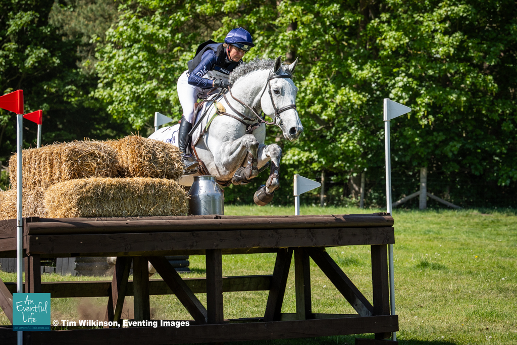 Piggy March rides Cooley Goodwood on cross country in the Advanced Intermediate eventing on Friday at Osberton (1) International Horse Trials 2025 | An Eventful Life