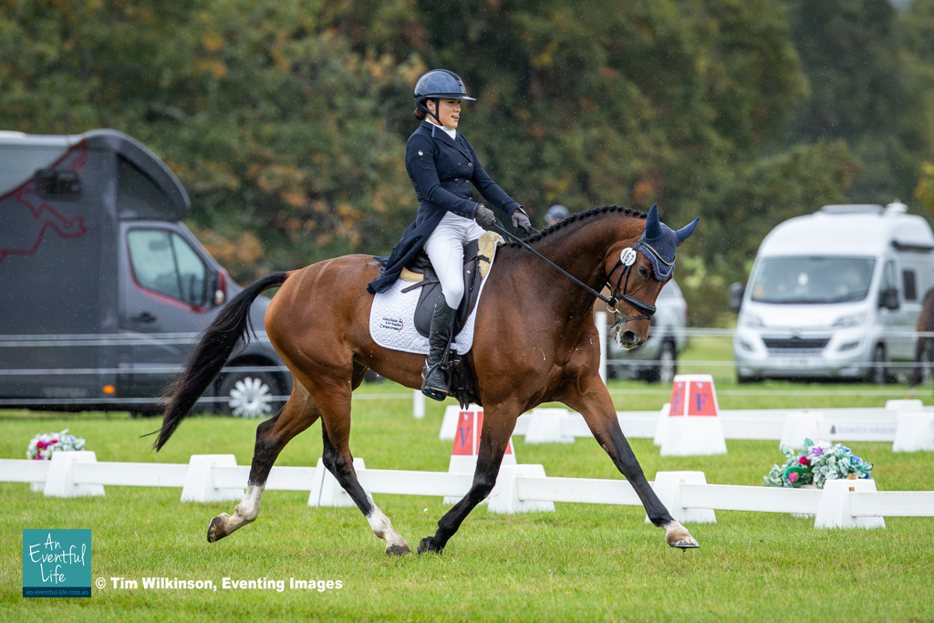 Olivia Ross rides Madame Revolution TCE during dressage in the CCI3*-L eventing on Friday at Osberton (2) International Horse Trials 2025 | XC Videos by An Eventful Life