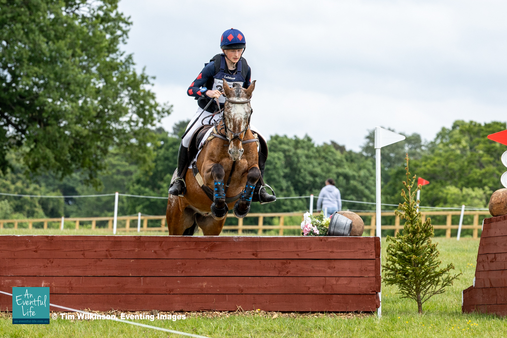 Charlie Britnell rides Dakota Snow Chief on cross country in the BE80 Open U18 eventing at Solihull (1) Horse Trials 24th May 2025 | XC Video by An Eventful Life