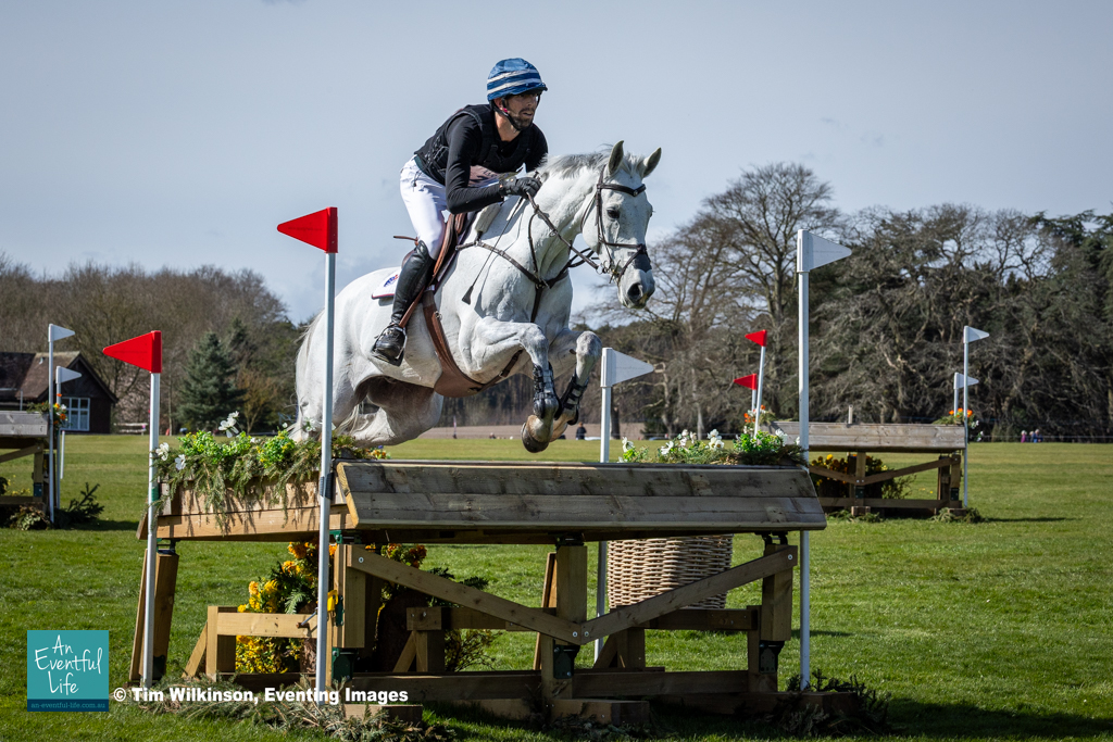 Clarke Johsntone rides Rocket Man on cross country for the CCI4*-S eventing at Thoresby International Horse Trials 2025 | An Eventful Life