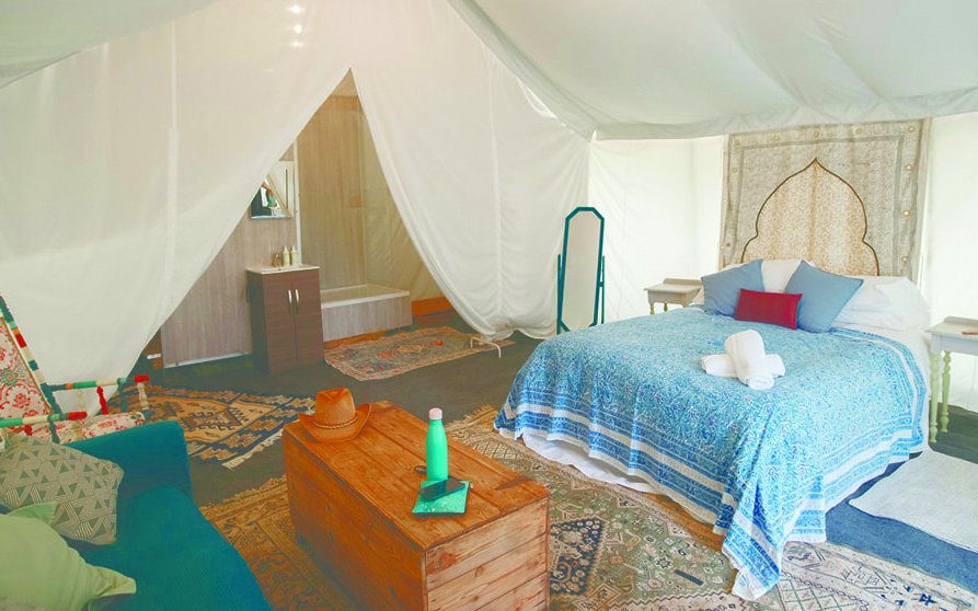 The Badminton Retreat - luxury glamping accomodation at Badminton Horse Trials | An Eventful Life