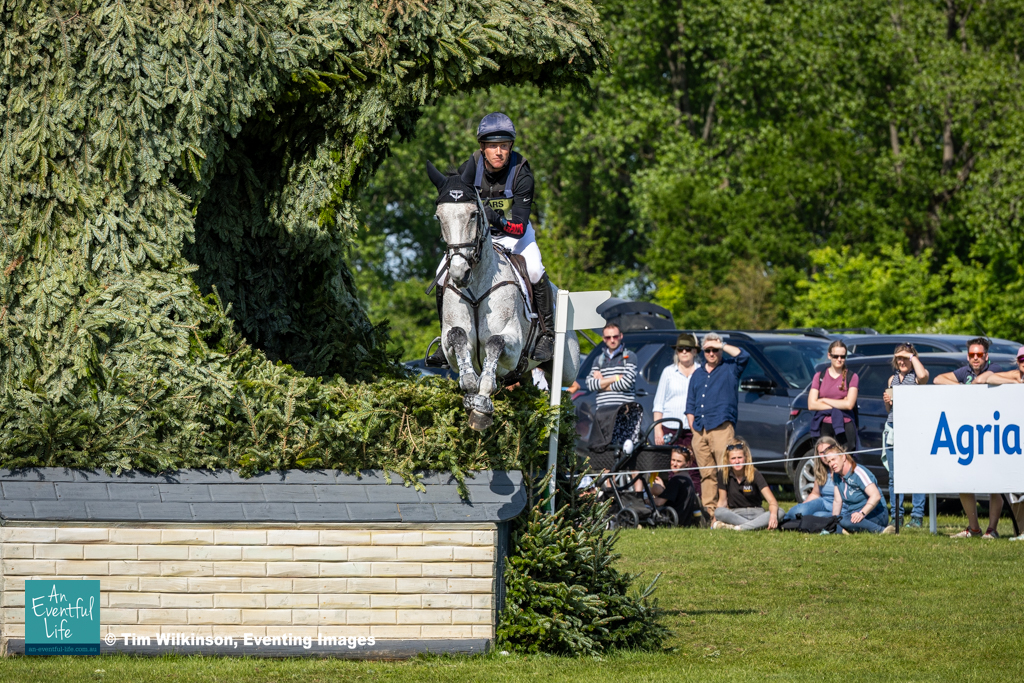 Oliver Townend rides Cooley Rosalent on cross country during Badminton Horse Trials 2025 | An Eventful Life
