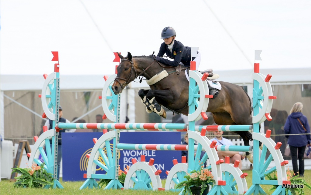 Annabel Ridgway rides Akim De L’Arquerie during showjumping to win the British Pony Eventing Championship at Belsay International (2) Horse Trials 2025 | An Eventful Life