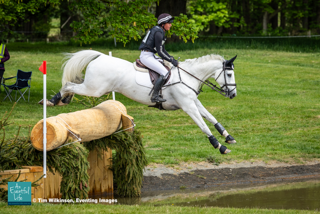 Piggy March rides Halo on cross country in the CCI4* eventing at Belsay International (1) Horse Trials, May 2025 | An Eventful Life