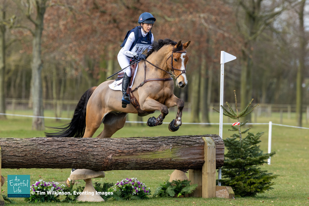 Yasmin Ingham rides Jolie Coeur Menjoulet on cross country in the BE100 eventing at Lincoln Horse Trials 2025 | An Eventful Life