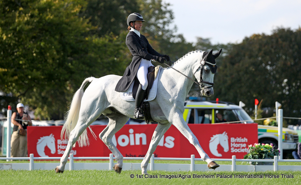 Samantha Lissington and Quantas R and Cooley Park Muze in the 8/9 Year Old Eventing Horse class at Agria Blenheim Palace International Horse Trials 2025 | An Eventful Life