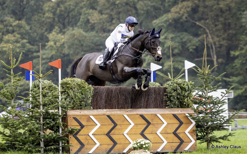 Laura Collett (GBR) riding Count Onyx leads after cross country at the FEI Eventing Nations Cup CCIO4*-L at Military Boekelo (NED) 2025 | An Eventful Life