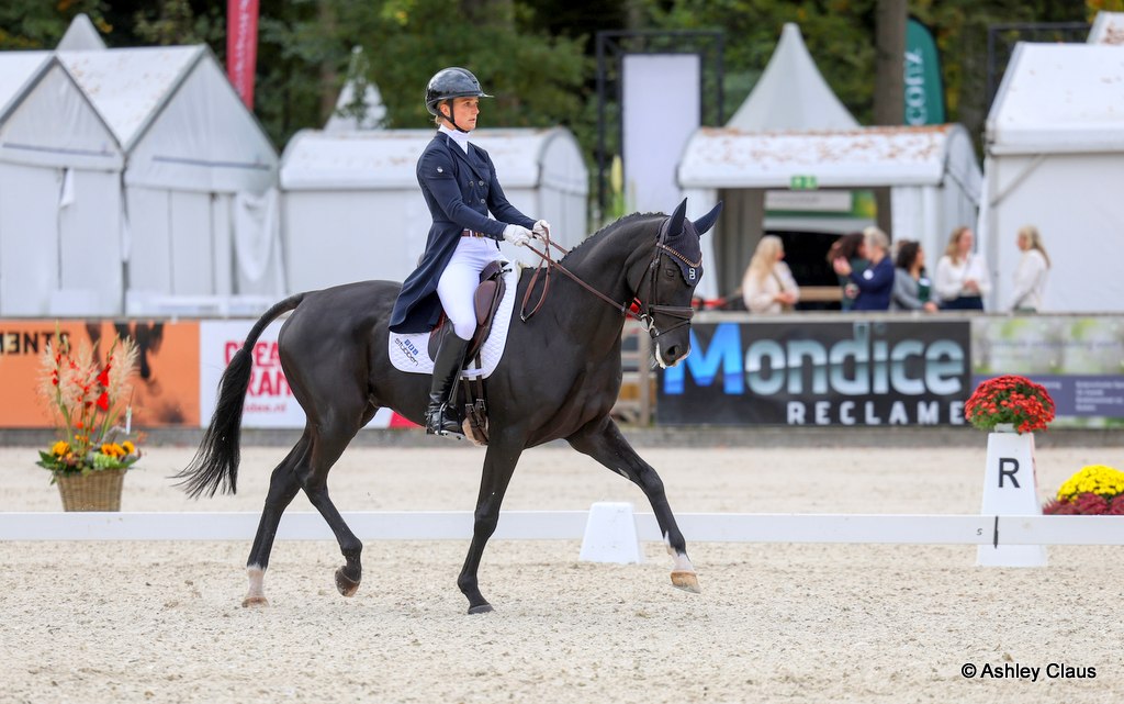 Pia Leuwer rides Jard to lead after the first day of dressage at the FEI Eventing Nations Cup CCIO4*-L at Military Boekelo (NED) 2025 | An Eventful Life