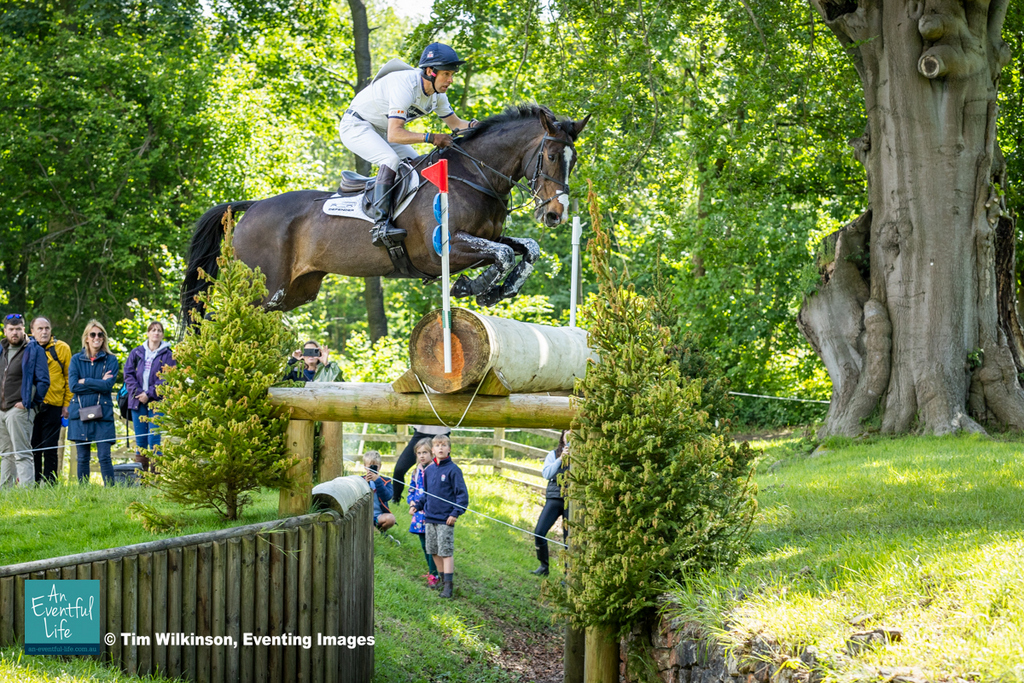 Harry Meade rides Annaghmore Valoner on cross country for the CCI4*-L eventing at Bramham Horse Trials 2024 | An Eventful Life