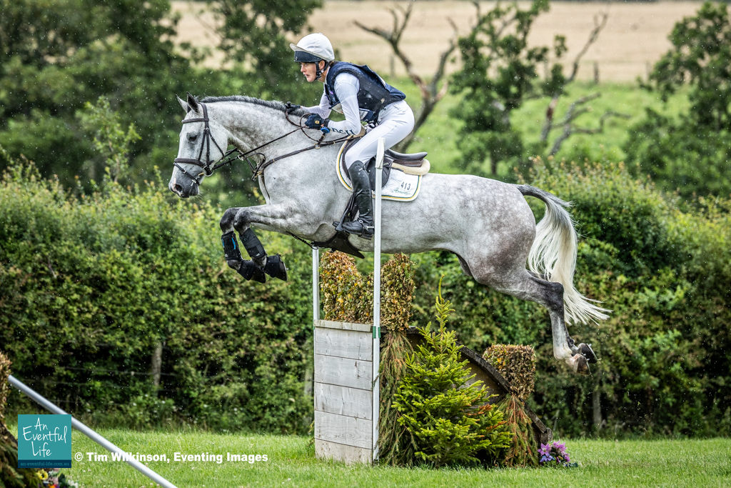 Willa Newton rides Da Vinci during the cross country of the CCI2* eventing at Burgham International Horse Trials 2025 | An Eventful Life