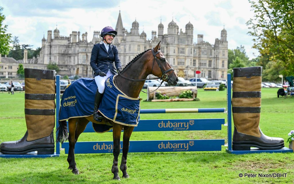 Piggy March rides Quantum Leap to win the 2025 Dubarry Burghley Young Event Horse 5-Year-Old Championship at Defender Burghley Horse Trials | An Eventful Life