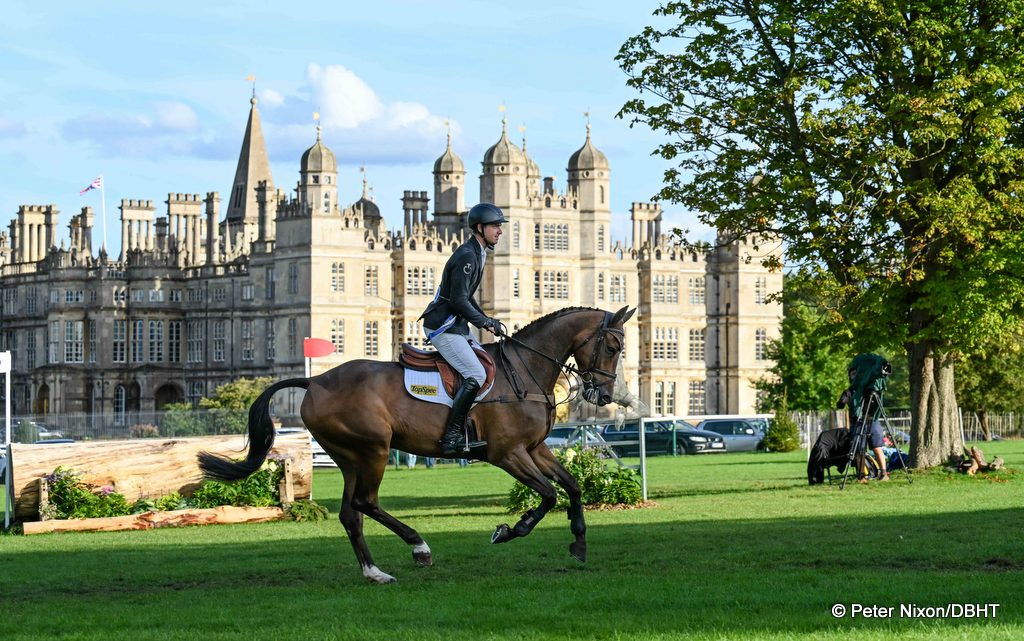 Max Warburton rides Patron of Keros to win the 2025 Dubarry Burghley Young Event Horse 4-Year-Old Championship at Defender Burghley Horse Trials | An Eventful Life