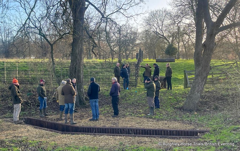 Burghley Horse Trials hosted a very successful training day for more than 30 British Eventing cross-country course-designers, technical delegates and technical advisors on Wednesday, 10 December | An Eventful Life