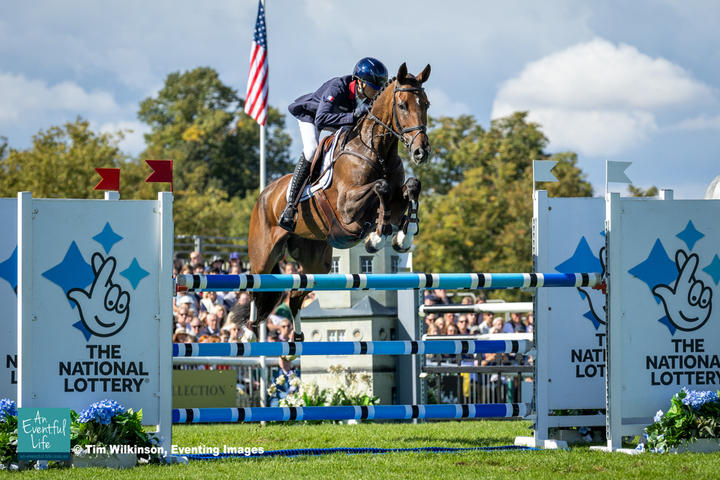 Gaspard Maksud rides Zaragoza at Defender Burghley Horse Trials 2024 | An Eventful Life