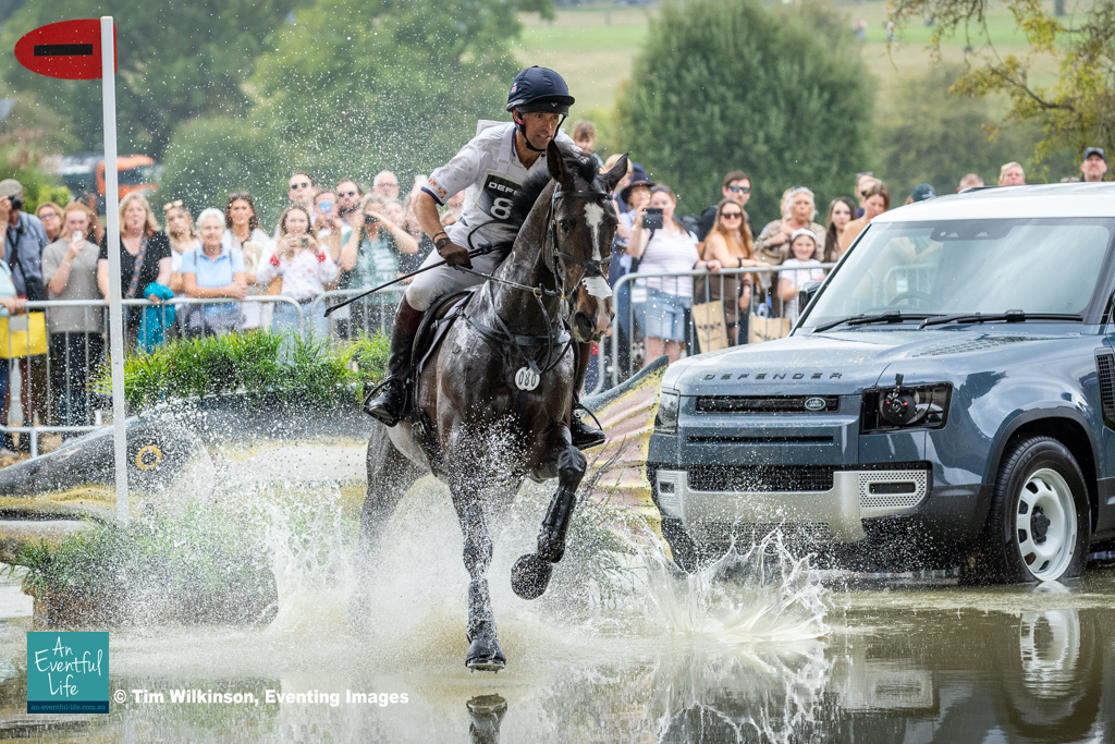 Harry Meade rides Annaghmore Valoner on cross country at Badminton Horse Trials 2024 | An Eventful Life