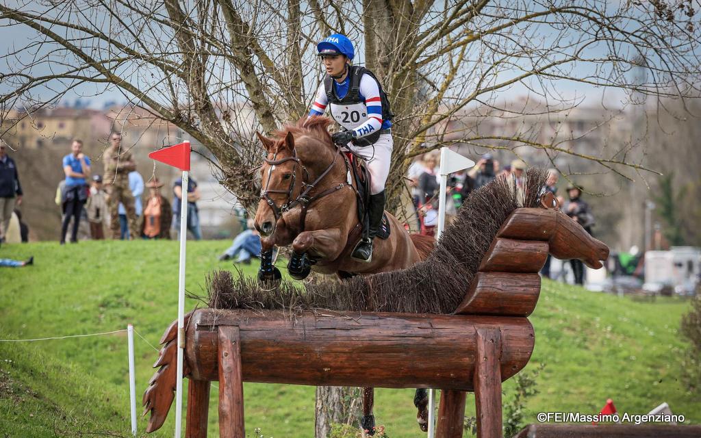 Korntawat Samran (THA) rides B.Grimm Billy Elmy at 2024 Montelibretti Eventing Nations Cup (ITA) | An Eventful Life