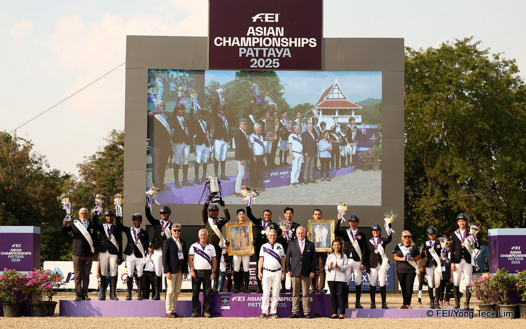 Thailand take team gold, silver for India and bronze for Hong Kong at the 2025 FEI Asian Eventing Championship | An Eventful Life