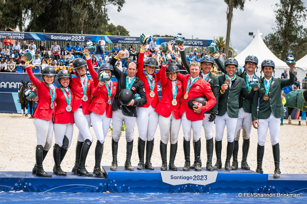 Eventing podium at Pan American Games 2023 Santiago | An Eventful Life