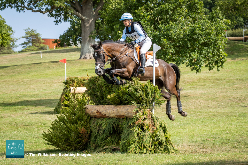 Jonelle Price rides Faerie Good Golly on cross country in the CCI3*-L eventing at Hartpury International Horse Trials 2025 | An Eventful Life