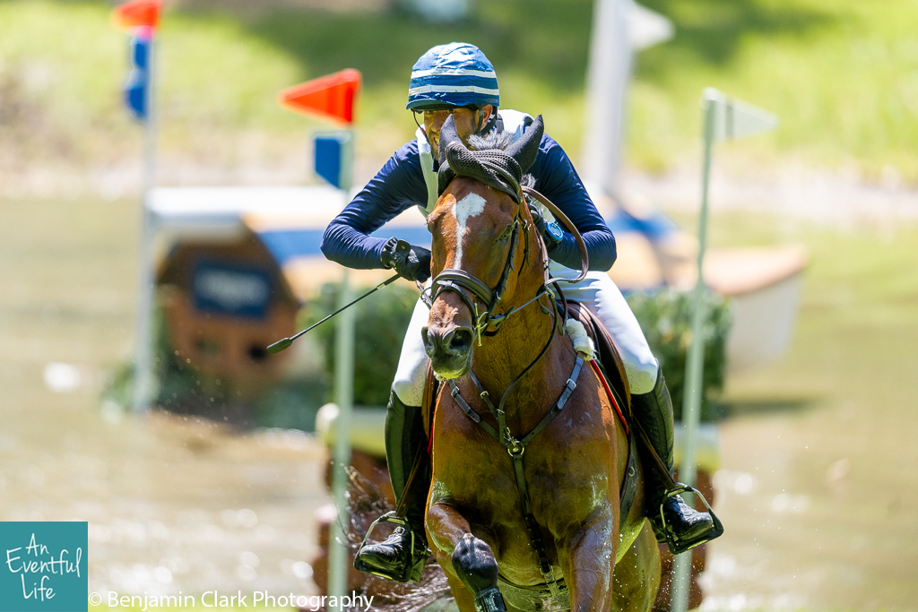 Clarke Johnstone and Domasco on cross country at Longines Luhmuhlen Horse Trials 2025 | An Eventful Life