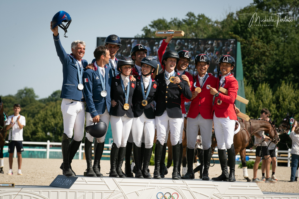 Eventing podium at Paris 2024 Olympic Games | An Eventful Life