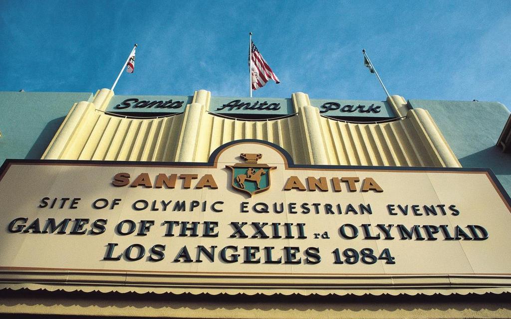 Santa Anita Park will be the equestrian sporting venue during the Los Angeles 2028 Olympic Games from 14th – 29th July 2028 | An Eventful Life