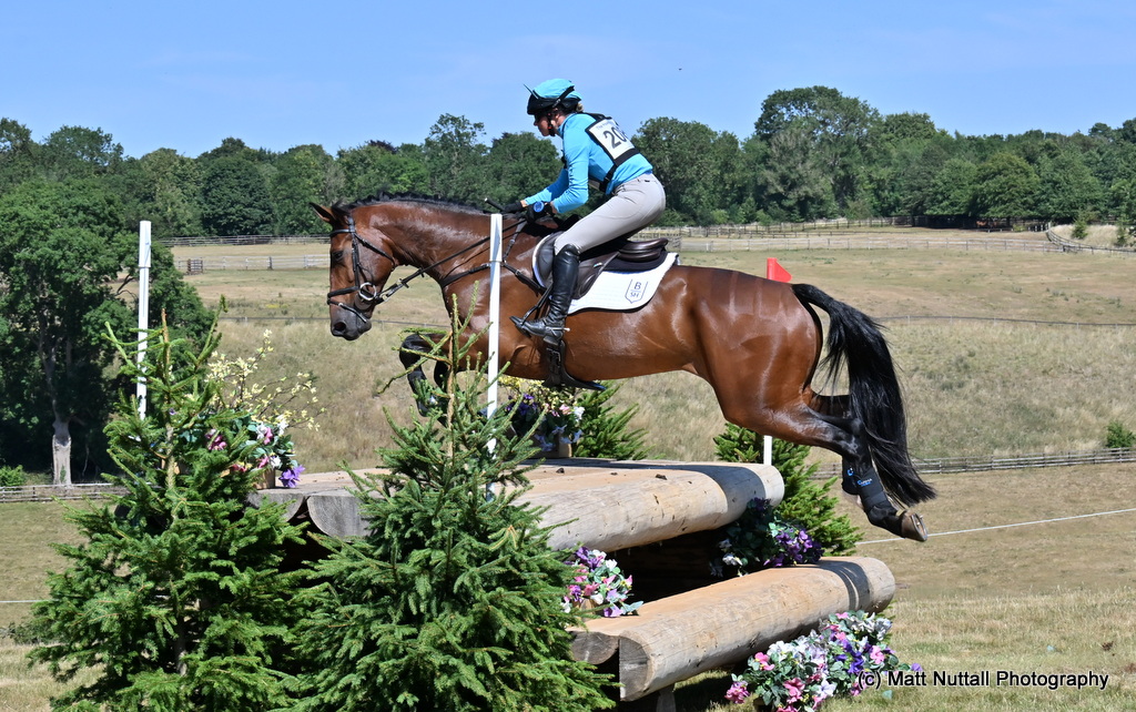 Izzy Taylor rides Barrington Boy on cross country for the Seven-Year-Old eventing horse class at Upton House Horse Trials 2025 | An Eventful Life