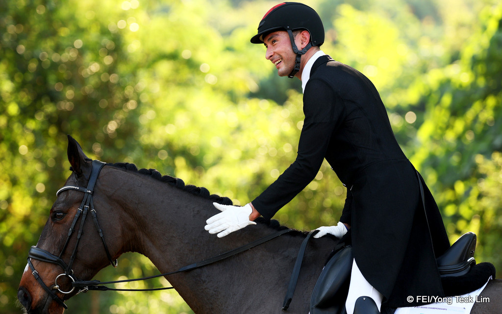 Alex Hua Tian rides Manjushri during the at 2025 FEI Eventing Asian Championships, Pattaya, Thailand | An Eventful Life