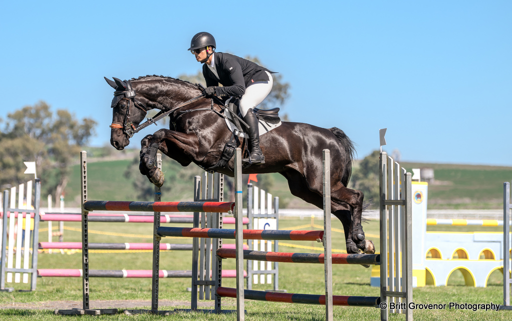 Shashank Singh Kataria rides HB Zara during showjumping for the CCI3*-L at Quirindi Eventing CCI-L Horse Trials, August 2026 | An Eventful Life