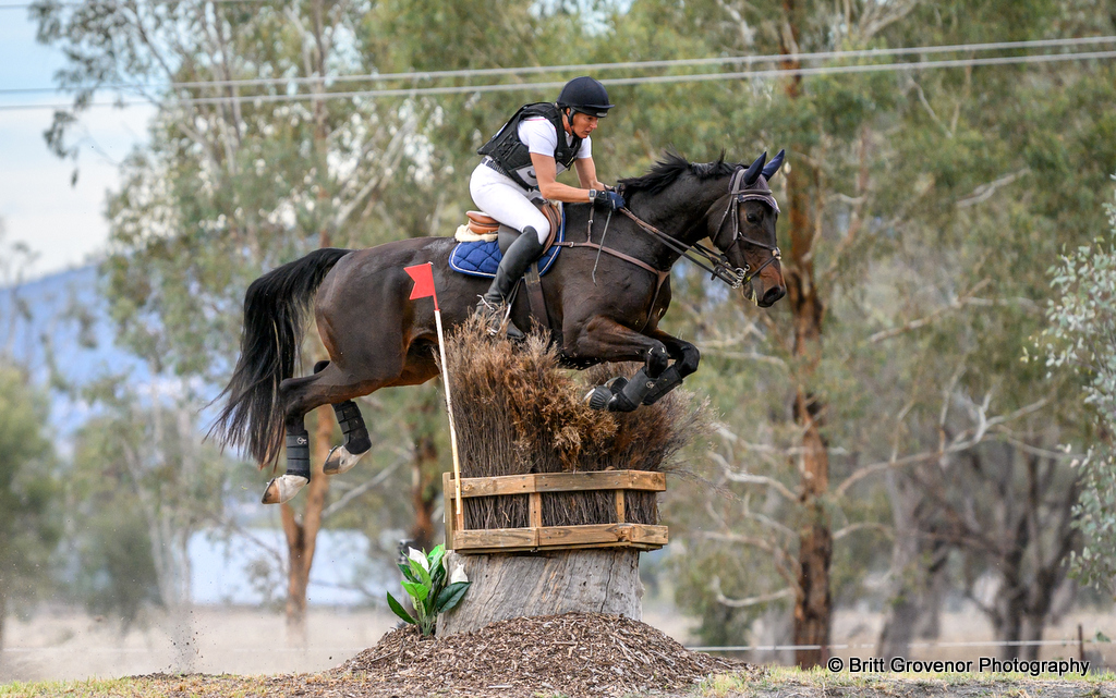 Christine Bates rides Bloomfield Findon during cross country for the CCI4*-S at Quirindi Eventing CCI Horse Trials, May 2025 | An Eventful Life