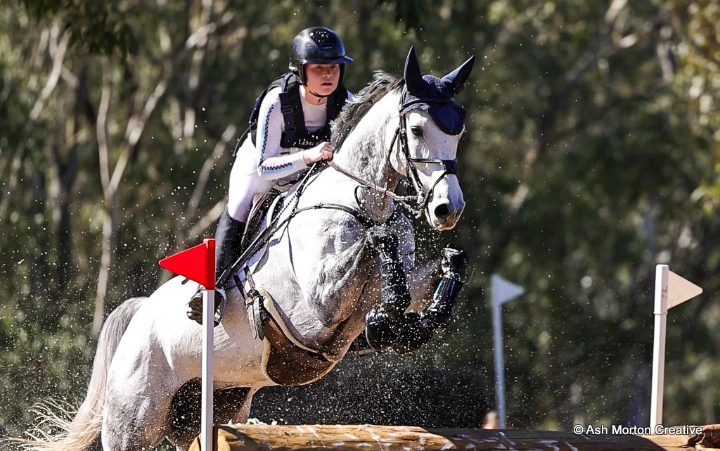 Hannah Rockwell and Hermes Des Brandieres during cross country for the CCN4* eventing at Sydney Eventing Spring Classic 2026 at SIEC, 6th September 2026 | An Eventful Life