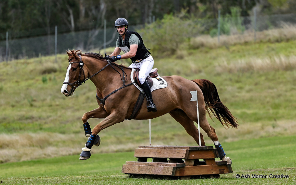 Zane Clarke riding Beaulieu Merveille during cross country for the EvA65 eventing at Sydney Eventing Spring Classic 2026 at SIEC, 6th September 2026 | An Eventful Life