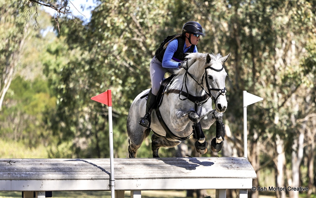 Gemma Tinney and Fernhill Aisling Star during cross country for the CCN4* eventing at Sydney Eventing Spring Classic 2026 at SIEC, 6th September 2026 | An Eventful Life