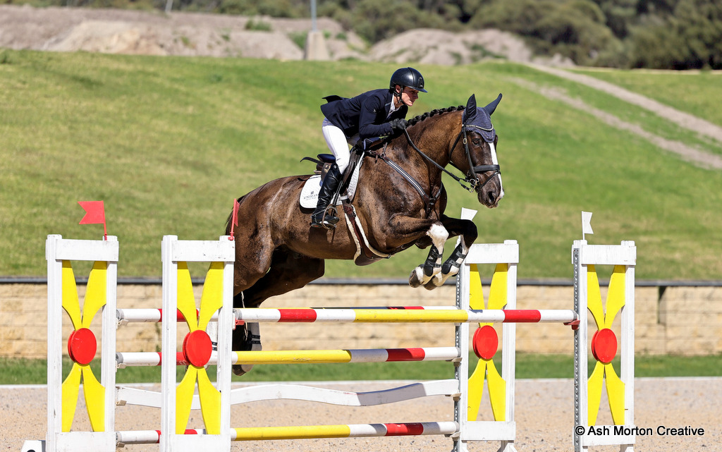 Emma Mason rides KPH Kingfisher during showjumping for the CCN4* eventing at Sydney Eventing Spring Classic 2026 at SIEC, 6th September 2026 | An Eventful Life