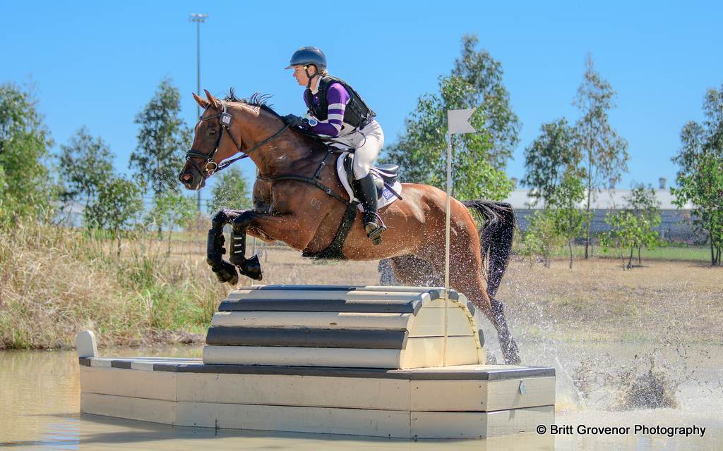 Shenae Lowings rides Bold Venture on cross country for the CCI4*-S eventing at Tamworth International Eventing CCI (28 & 29 March 2026) | An Eventful Life