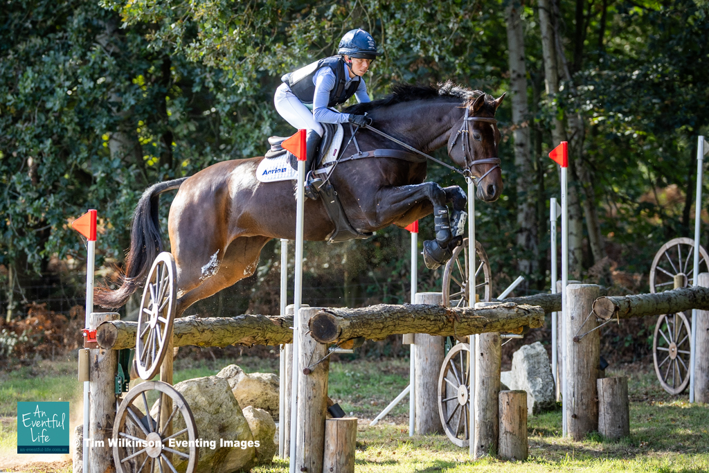 Ros Canter rides Broadstone Lion Man on cross country for the CCI3*-L eventing at Osberton (2) International Horse Trials, 1-4 October 2026 | An Eventful Life