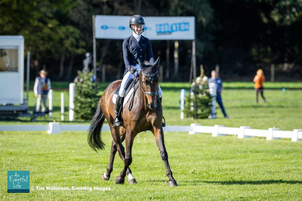 Sydney Solomon rides Chacco San during dressage for the CCI2*-L eventing at Osberton (2) International Horse Trials, 1-4 October 2026 | An Eventful Life