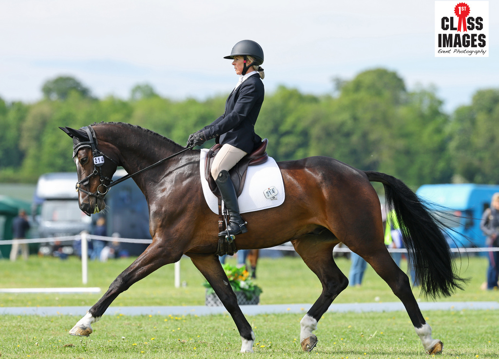 Philippa Hendry rides Flyer Des Coupeaux during dressage for the British Eventing BE100 Grassroots Championships at Badminton Horse Trials 2026 | An Eventful Life