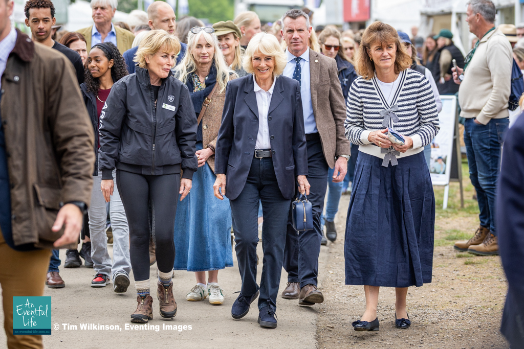 HM The Queen visited the MARS Badminton Horse Trials in Gloucestershire on Friday 8th May in her role as Patron of the Ebony Horse Club | An Eventful Life