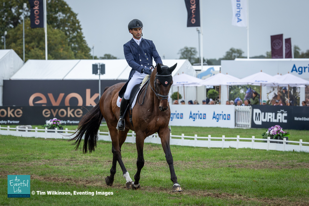 Astier Nicolas rides Hitchqote du Coudray during the CCI4*-S eventing for 8/9 Year Old horses dressage at Agria Blenheim Palace International Horse Trials, 17-20 September 2026 | An Eventful Life
