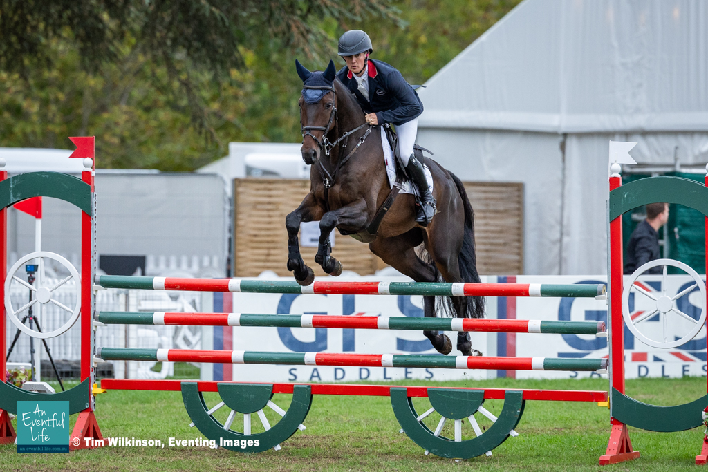 Tom McEwen rides Brookfield Danny De Muze during the CCI4*-S eventing showjumping at Agria Blenheim Palace International Horse Trials, 17-20 September 2026 | An Eventful Life